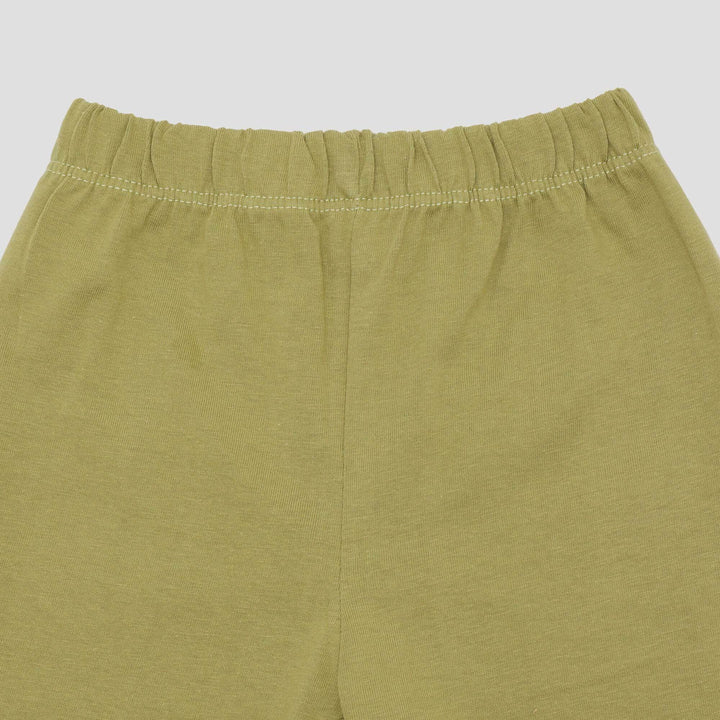 Little M Print Bear Sketch Pakaian Setelan Bayi