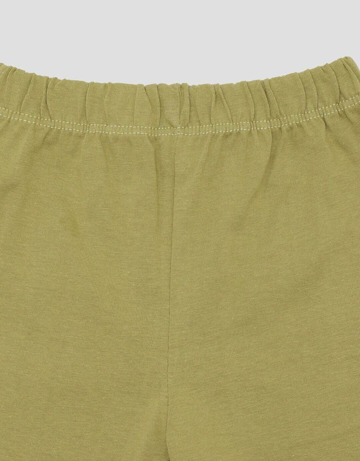 Little M Print Bear Sketch Pakaian Setelan Bayi