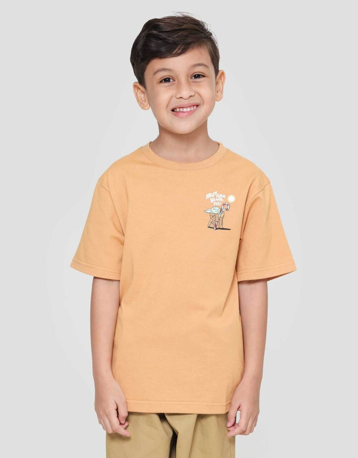 Suko Graphic Kerah Bulat Kaos Anak Laki-laki