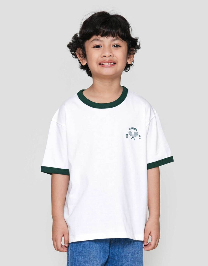 Suko Graphic Kerah Bulat Lengan Pendek Kaos Anak Laki-laki