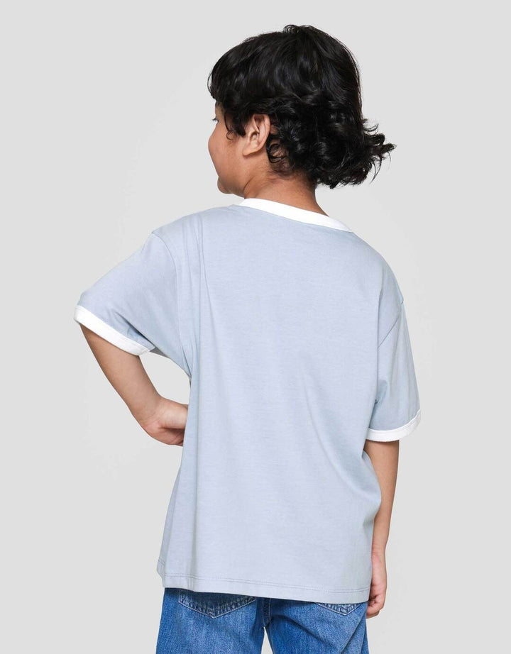 Suko Graphic Kerah Bulat Lengan Pendek Kaos Anak Laki-laki