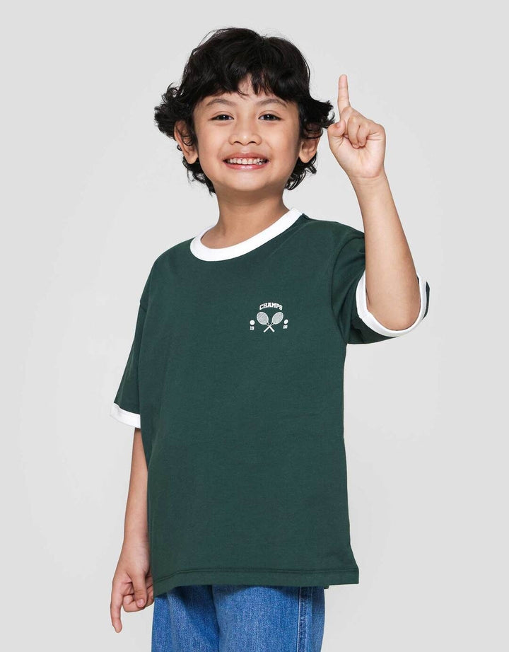 Suko Graphic Kerah Bulat Lengan Pendek Kaos Anak Laki-laki