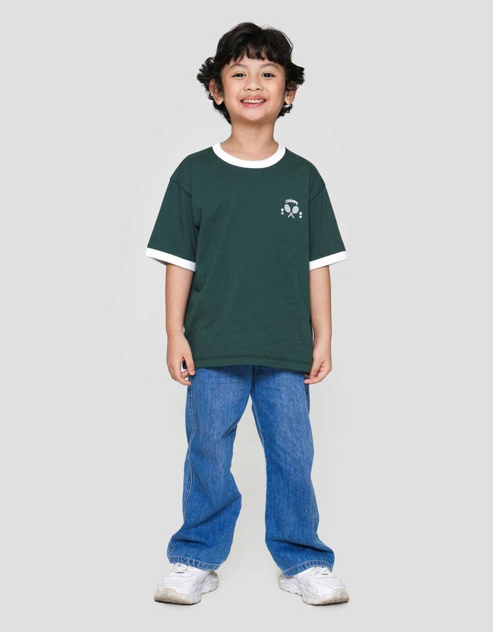 Suko Graphic Kerah Bulat Lengan Pendek Kaos Anak Laki-laki