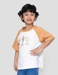 Suko Graphic Lengan Pendek Raglan Kaos Anak Laki-laki