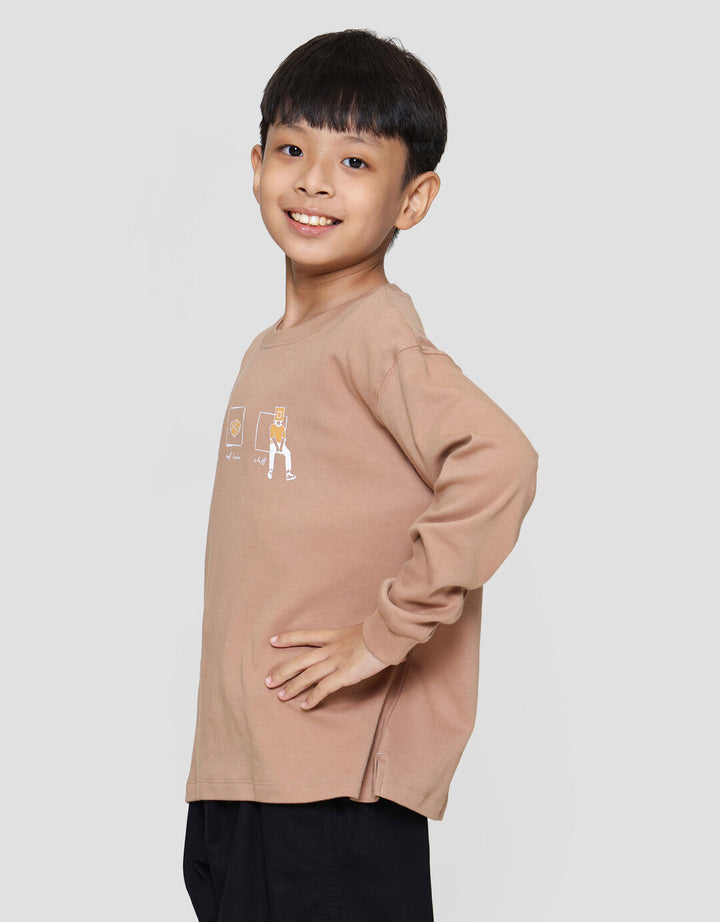 SUKO GRAPHIC LENGAN PANJANG SWEATER ANAK LAKI-LAKI