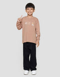 Suko Graphic Lengan Panjang Sweater Anak Laki-laki