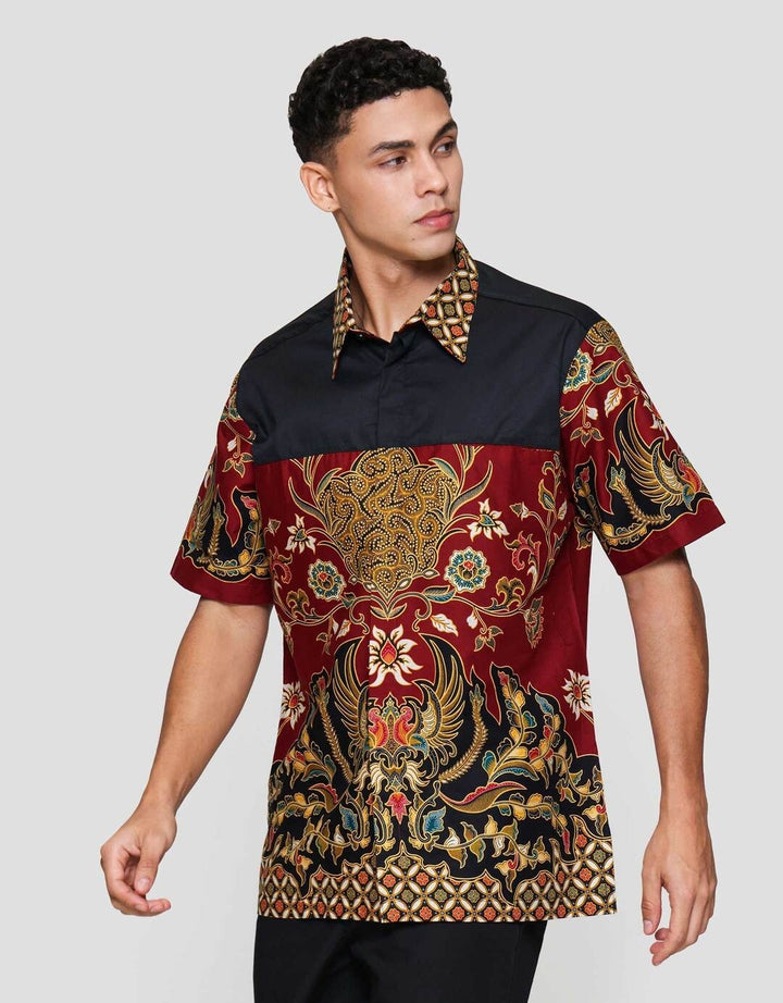 Arjuna Weda Hem Gurdo Kemeja Batik Pria