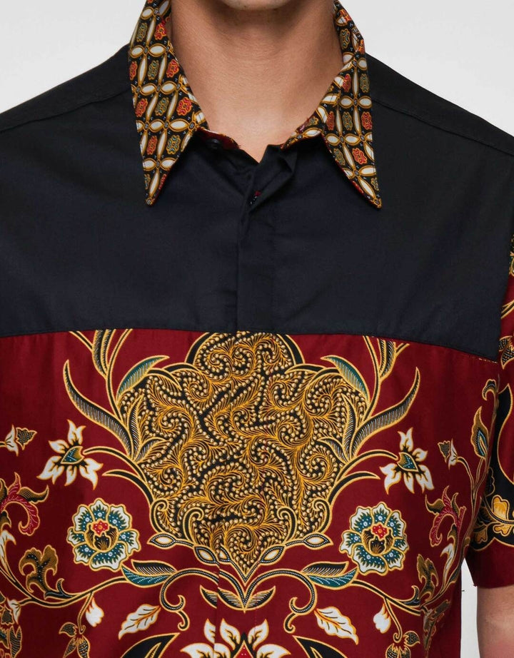 Arjuna Weda Hem Gurdo Kemeja Batik Pria