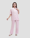 SUKO LENGAN PENDEK CELANA PANJANG PAJAMAS SET WANITA