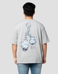 Nevada Rick And Morty - Style Print Kaos Oversize Pria