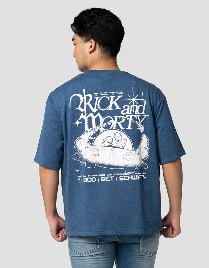 Nevada Rick And Morty - Style Kaos Oversize Pria