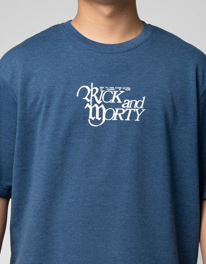 Nevada Rick And Morty - Style Kaos Oversize Pria