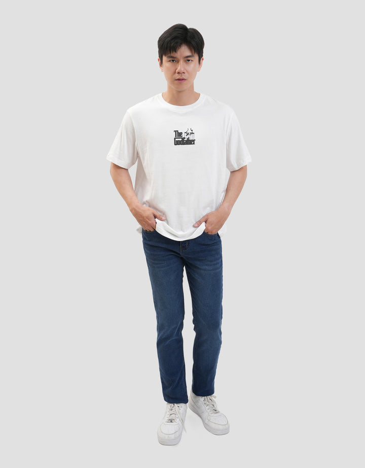 Nevada Print The God Father Kaos Pria