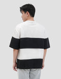 Nevada Stripe Cut N Sewn Kaos Oversize Pria