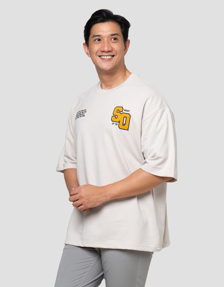 Nevada Embro Handuk Kaos Oversize Pria