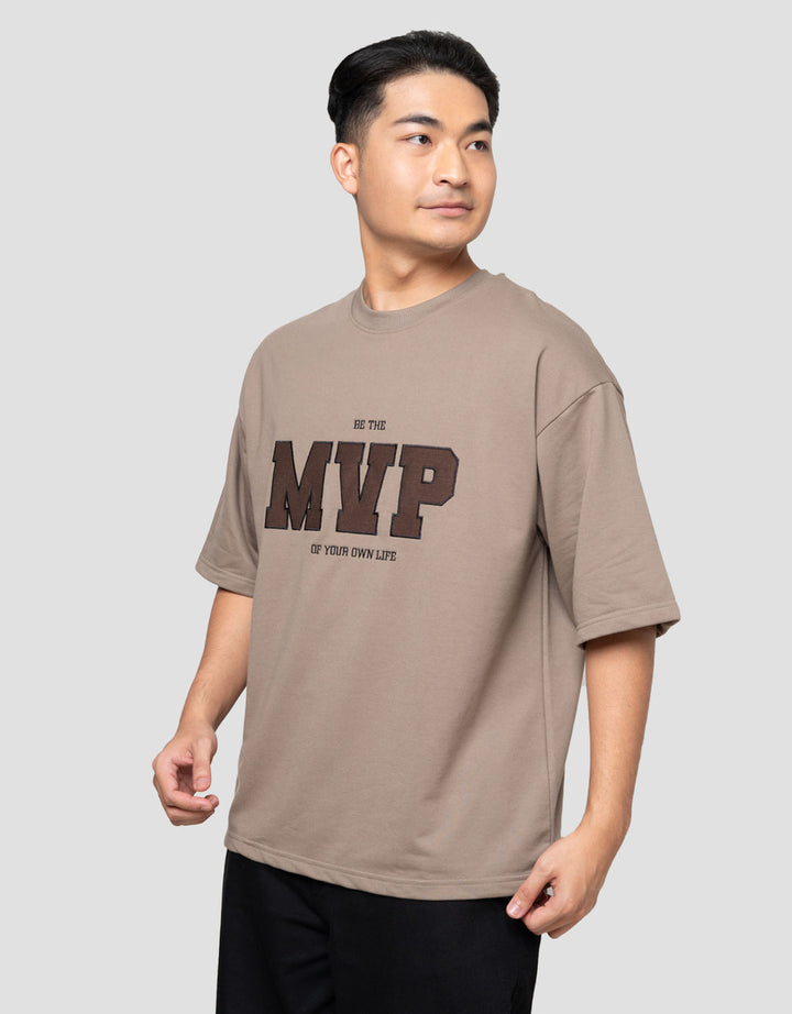 Nevada Embro Handuk - Mvp Kaos Oversize Pria