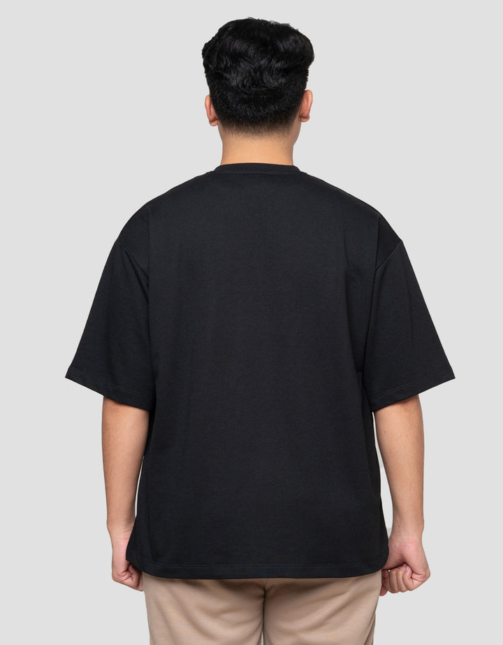 Nevada Embro Handuk Kaos Oversize Pria