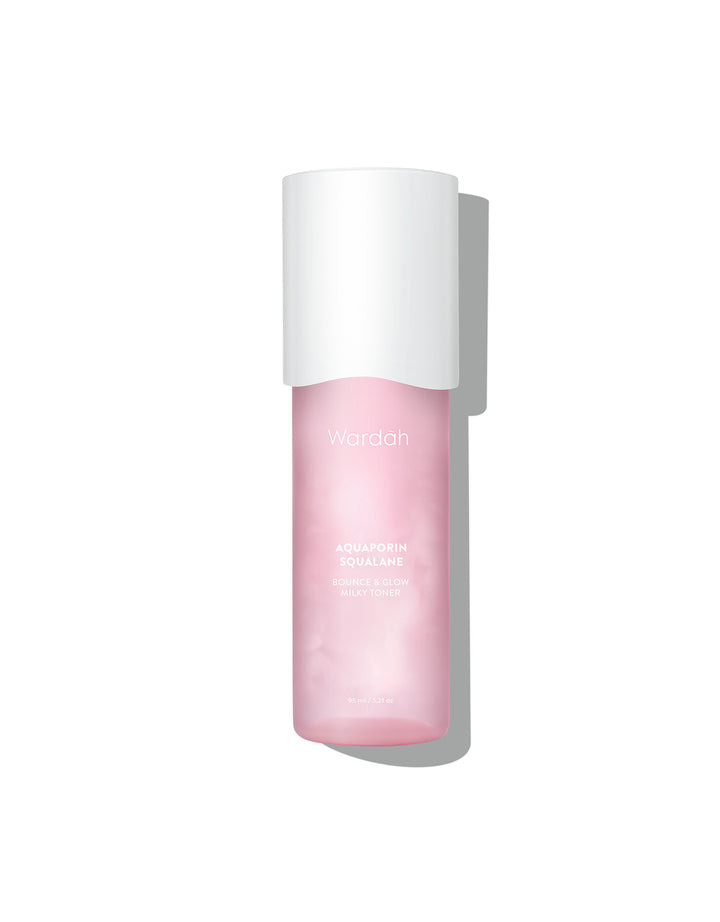 Wardah Aquaporin Squalane Bounce Glow Milky Toner 95 Ml