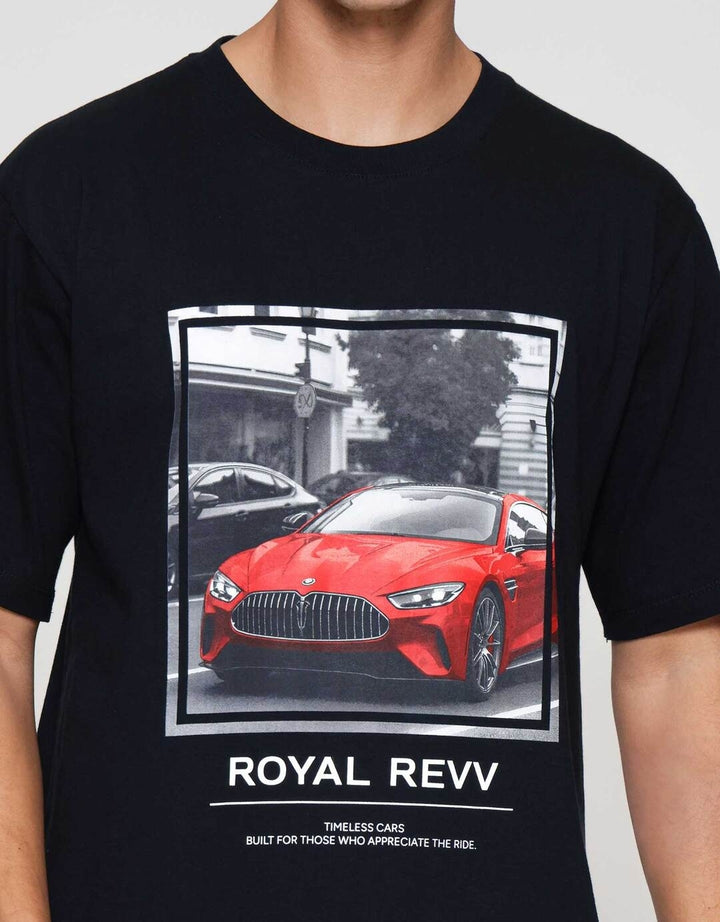 Aos Theme Photoprint Car Royal Revv Kaos Pria