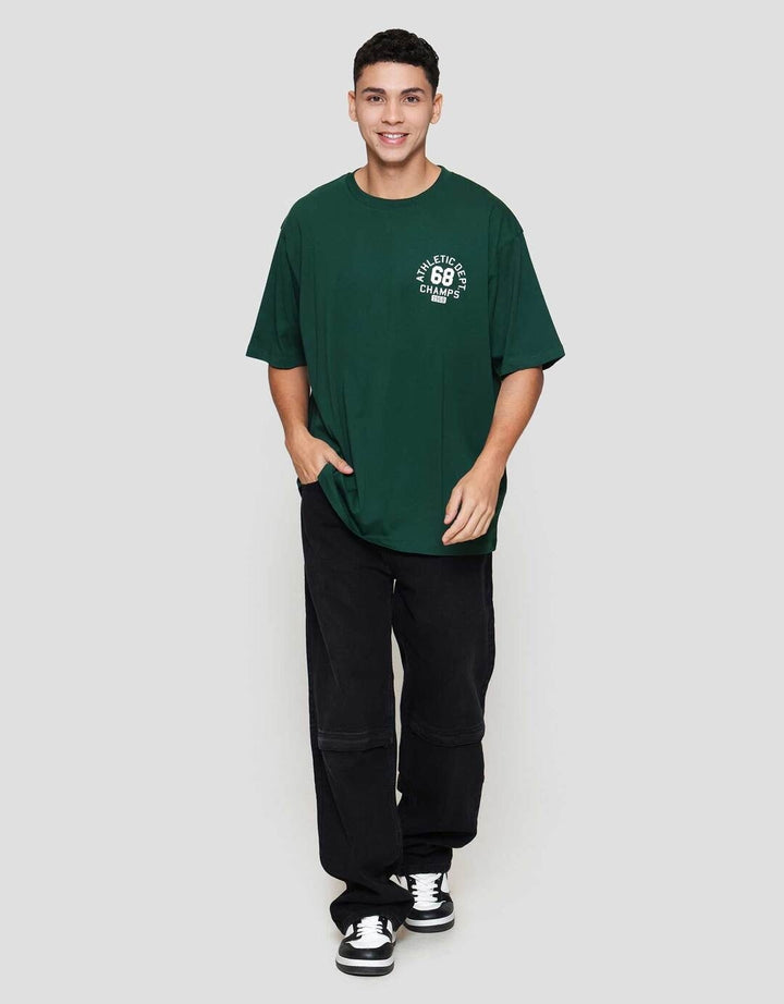 Aos Theme The Jocks Number Champs Kaos Oversize Pria