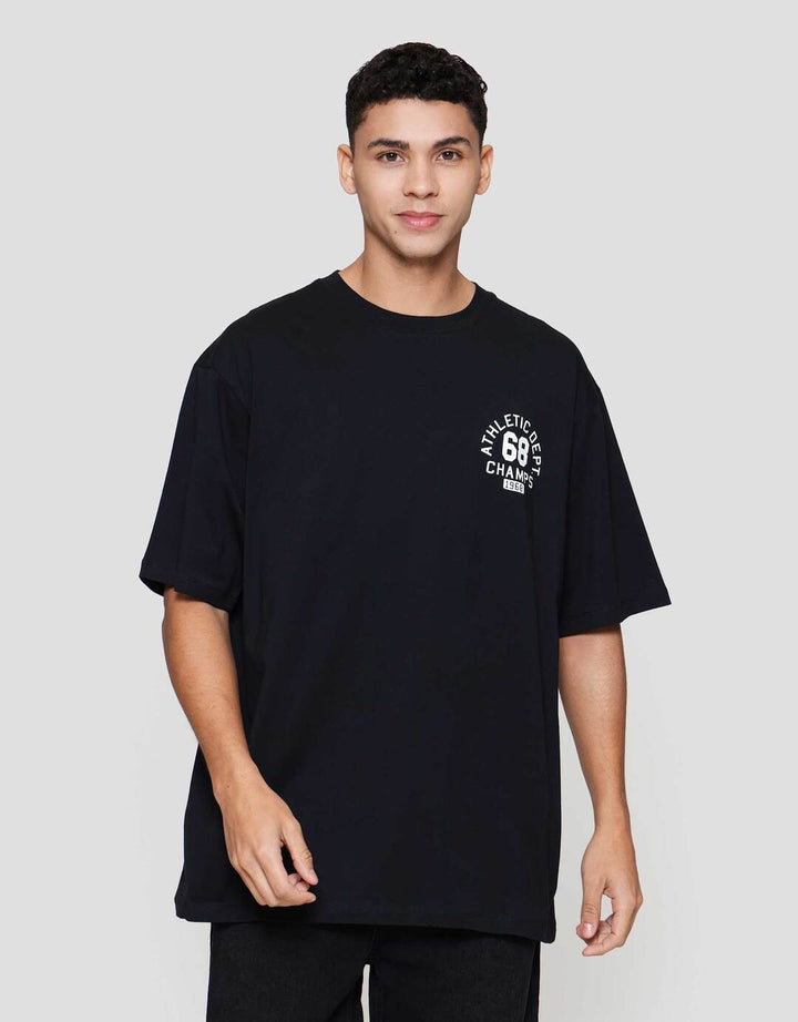 Aos Theme The Jocks Number Dept Kaos Oversize Pria