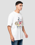 Aos Theme Tbnd Simply Mickey And Friends World Kaos Oversize Pria