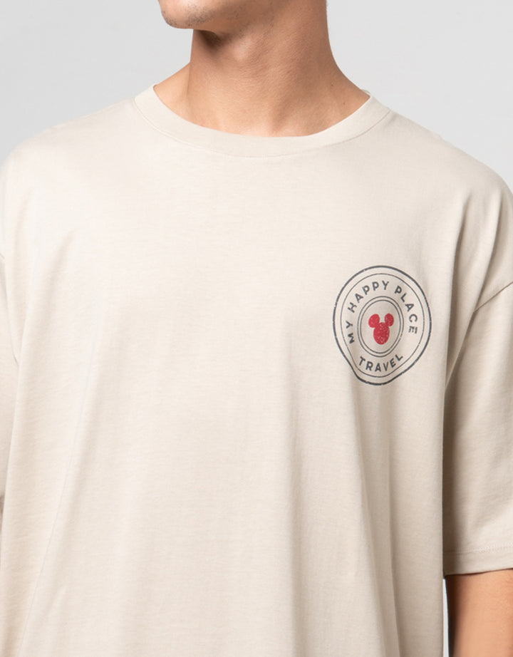 Aos Theme Tbnd Print Mickey And Friends Kaos Oversize Pria