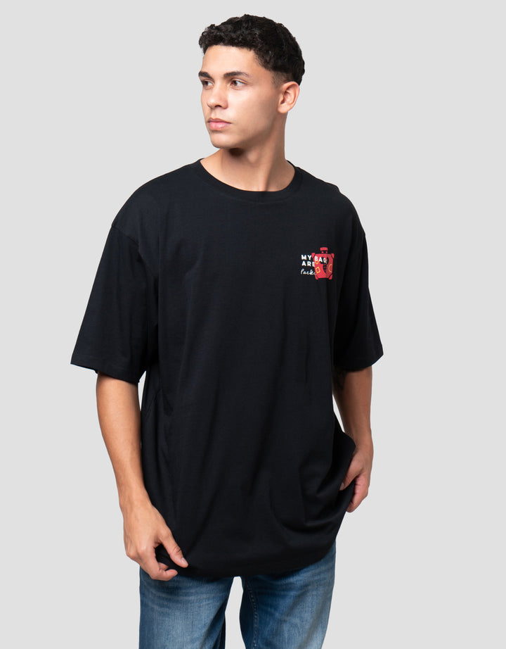 Aos Theme Tbnd Mickey And Friends Kaos Oversize Pria