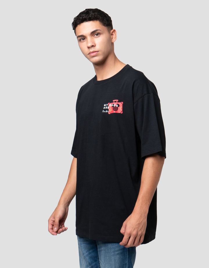 Aos Theme Tbnd Mickey And Friends Kaos Oversize Pria