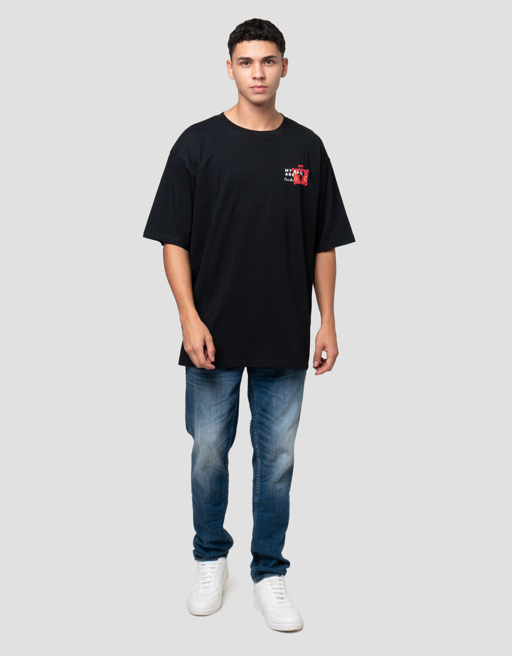 Aos Theme Tbnd Mickey And Friends Kaos Oversize Pria