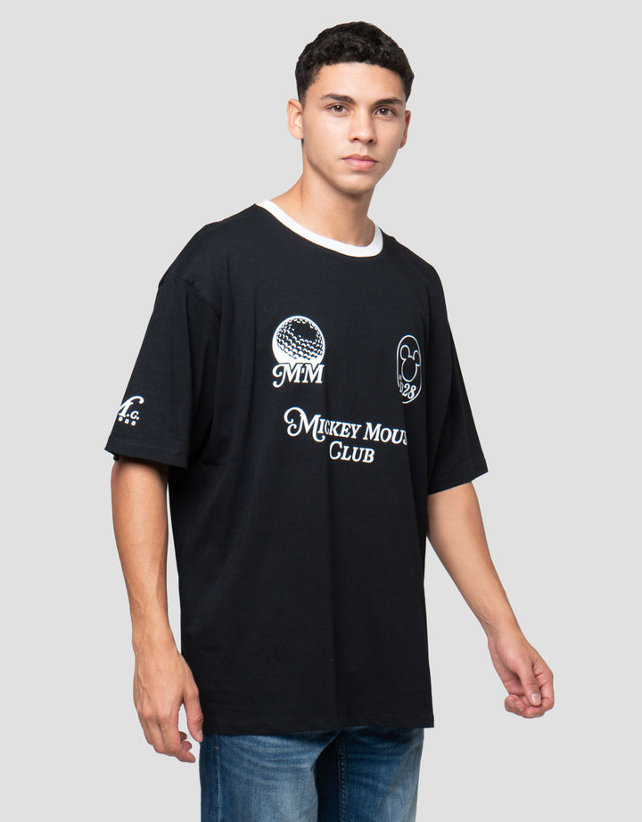 Aos Theme The Jocks Mickey And Friends Kaos Oversize Pria