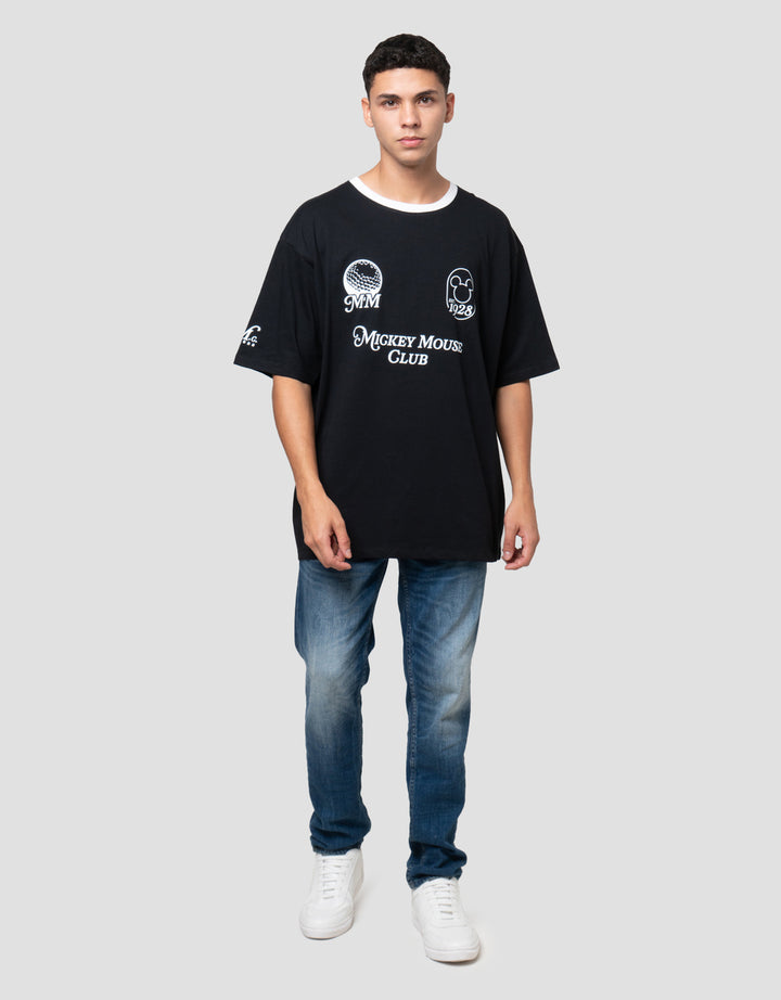 Aos Theme The Jocks Mickey And Friends Kaos Oversize Pria