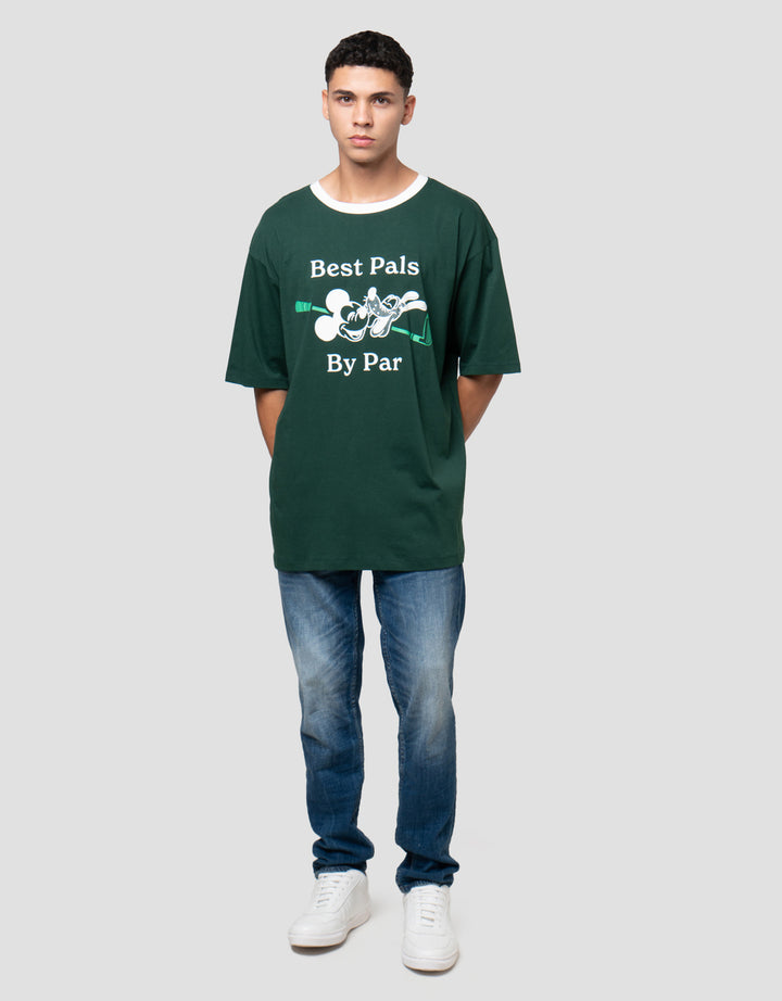 Aos Theme Print The Jocks Mickey And Friends Kaos Oversize Pria