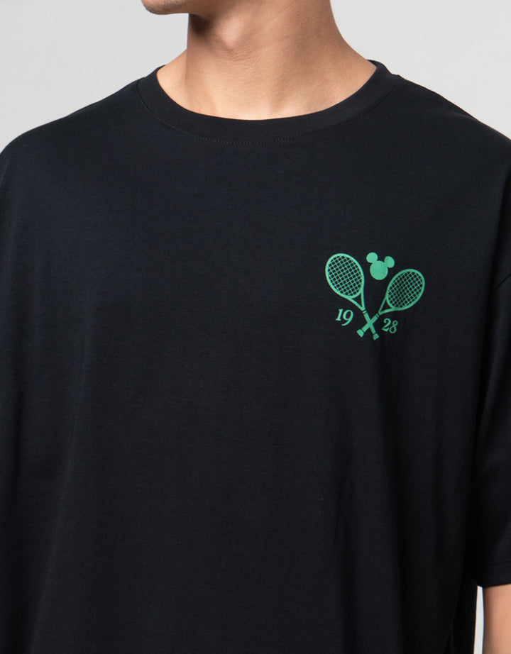 Aos Theme The Jocks Mickey And Friends Racket Kaos Oversize Pria