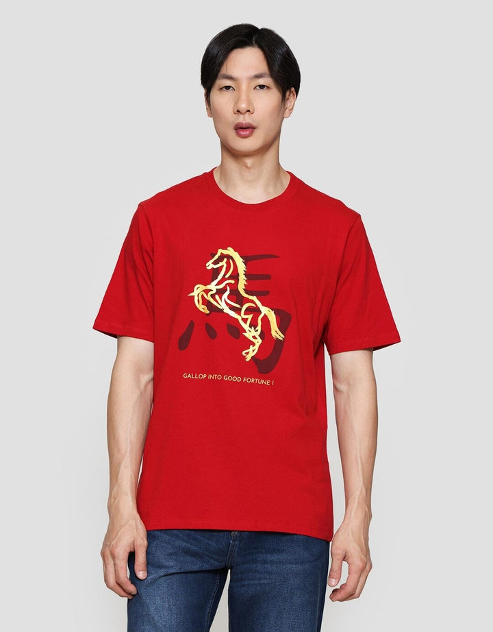 Aos Theme Tbnd Cny Collection 2026 Good Fortune Kaos Pria