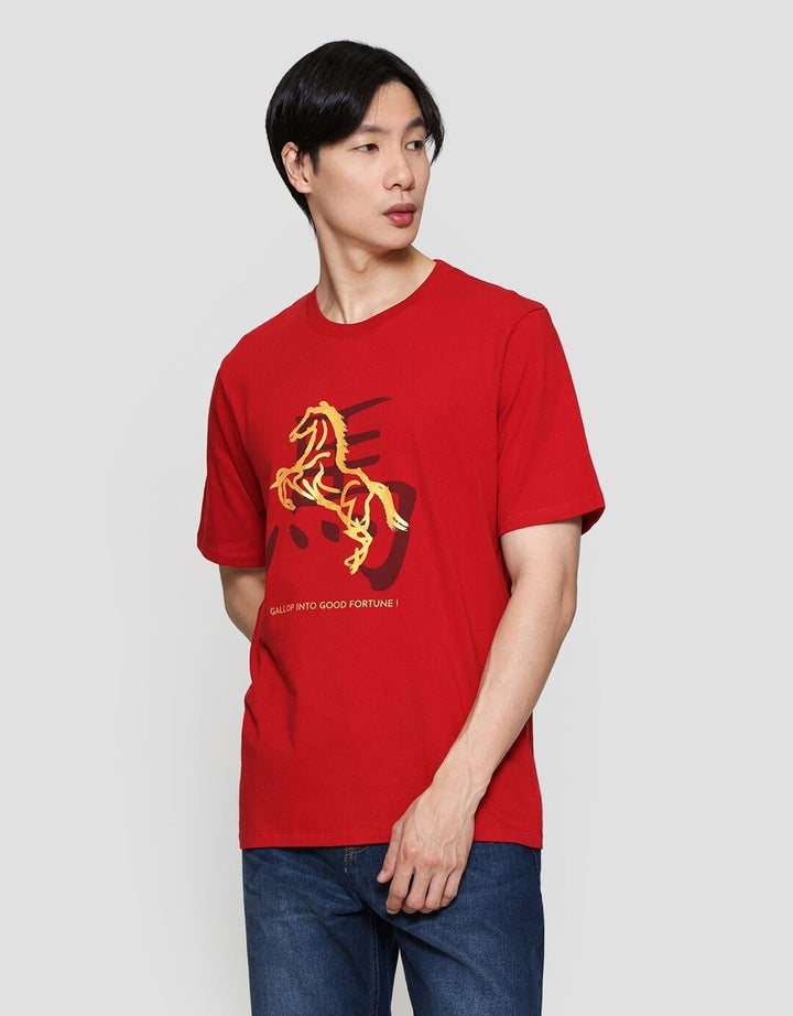 Aos Theme Tbnd Cny Collection 2026 Good Fortune Kaos Pria