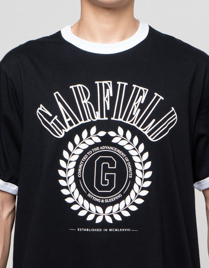 Aos Theme The Jocks Garfield Kaos Lengan Pendek Pria