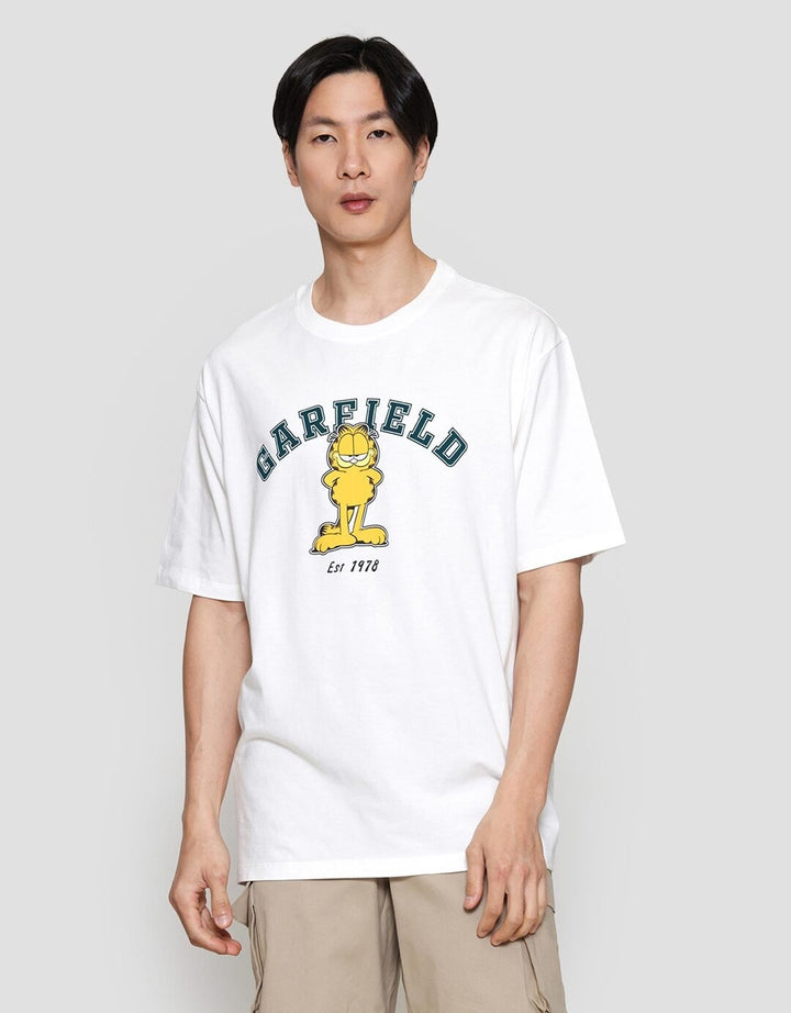 Aos Theme The Jocks Garfield Est 1978 Kaos Oversize  Pria