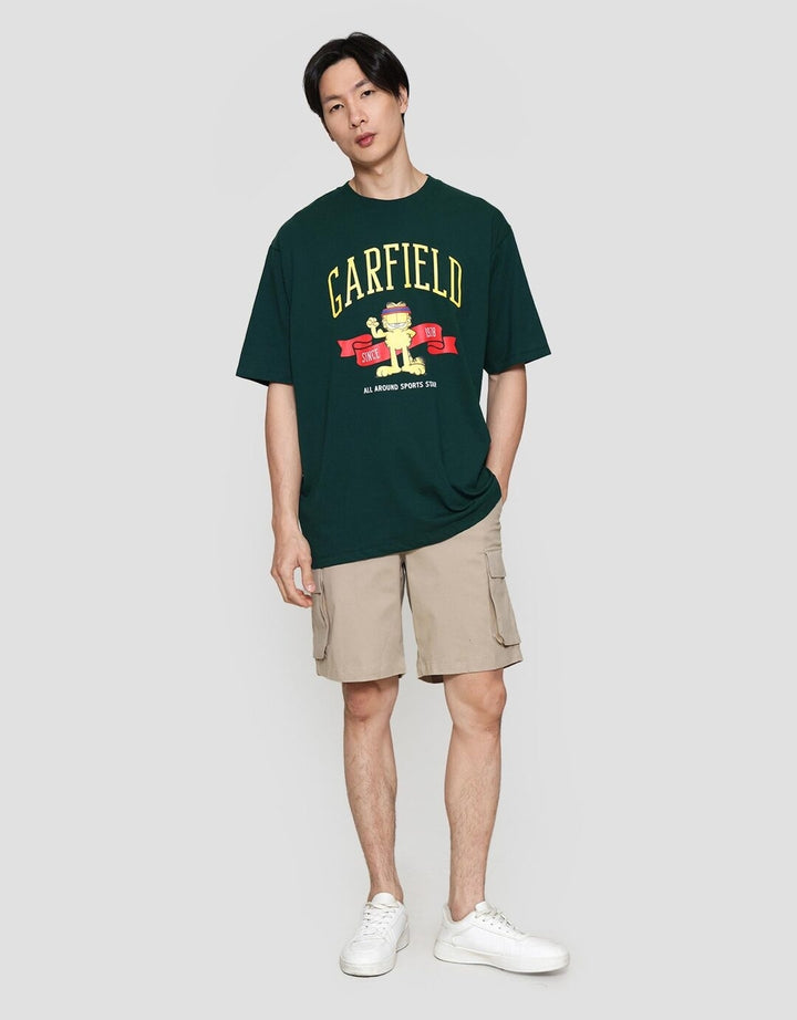 Aos Theme The Jocks Garfield Star Kaos Oversize Pria