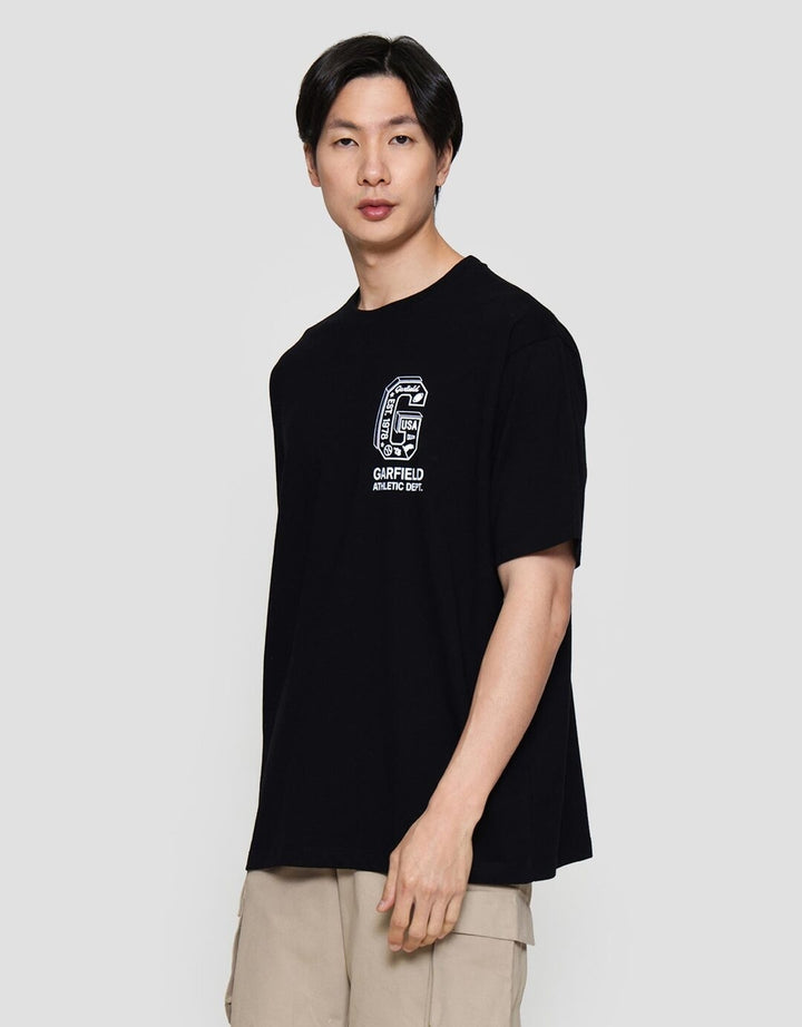 Aos Theme The Jocks Garfield Usa Kaos Oversize Pria