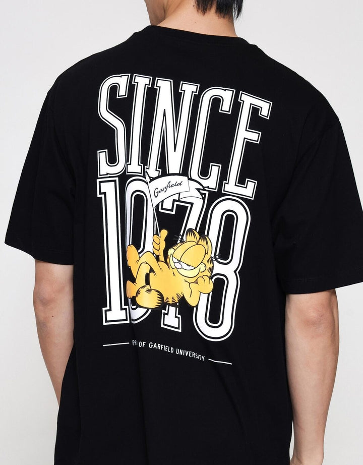 Aos Theme The Jocks Garfield Usa Kaos Oversize Pria