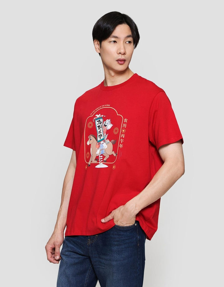 Aos Theme Tbnd Wb Cny Collection 2026 Year The Horse Kaos Pria
