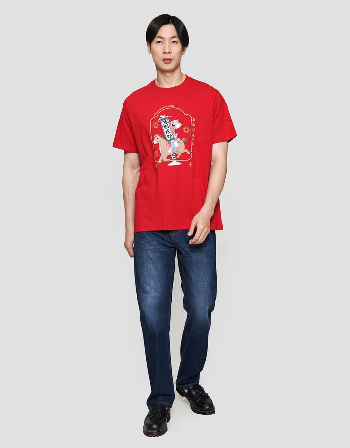 Aos Theme Tbnd Wb Cny Collection 2026 Year The Horse Kaos Pria