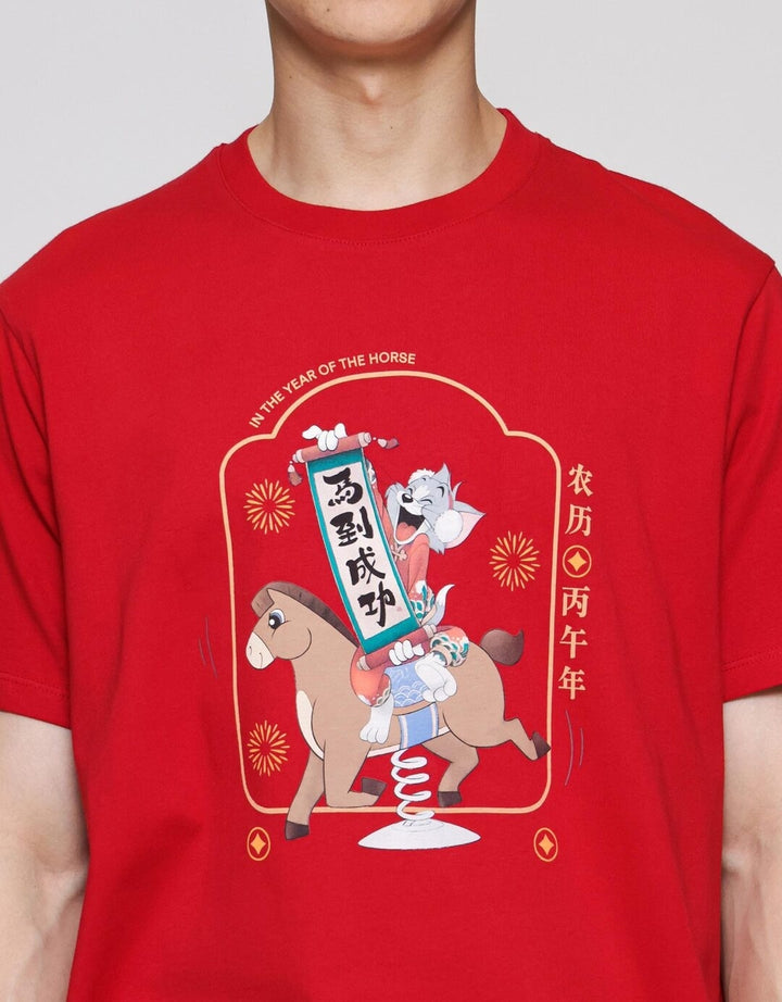 Aos Theme Tbnd Wb Cny Collection 2026 Year The Horse Kaos Pria