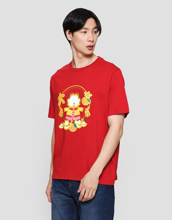 Aos Theme Tbnd Garfield Cny Collection 2026 Round Kaos Pria
