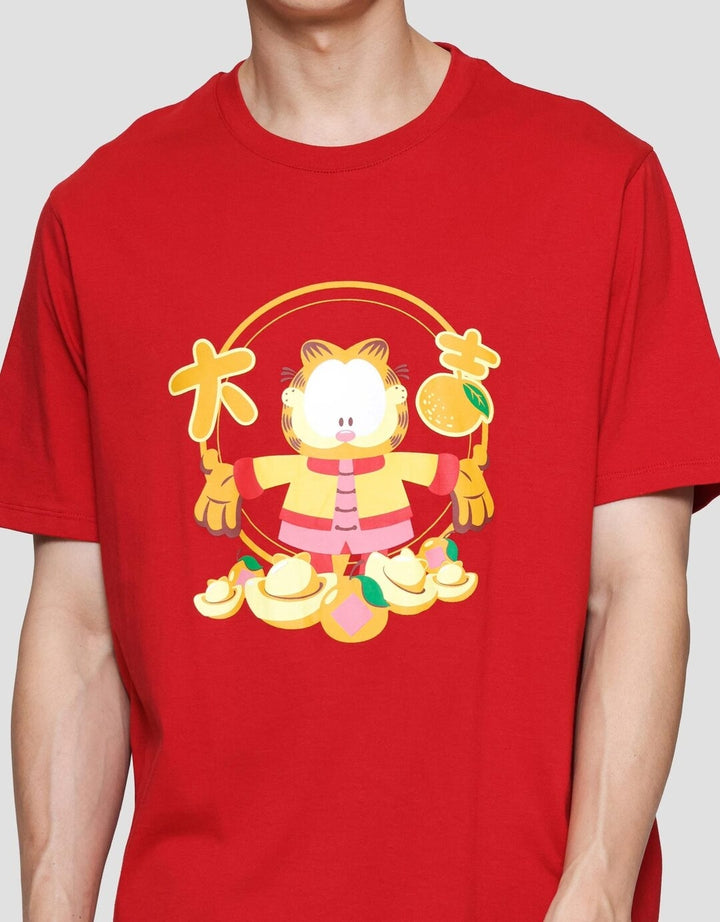 Aos Theme Tbnd Garfield Cny Collection 2026 Round Kaos Pria