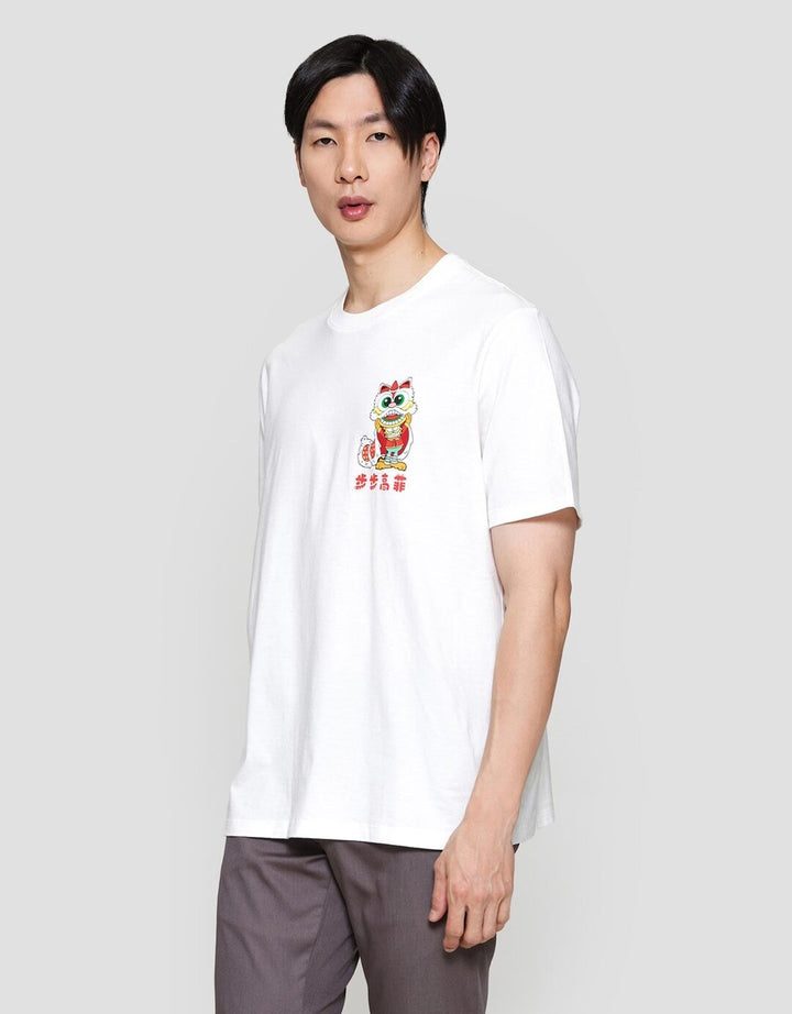 Aos Theme Back Print Tbnd Garfield Cny Collection 2026 Kaos Pria