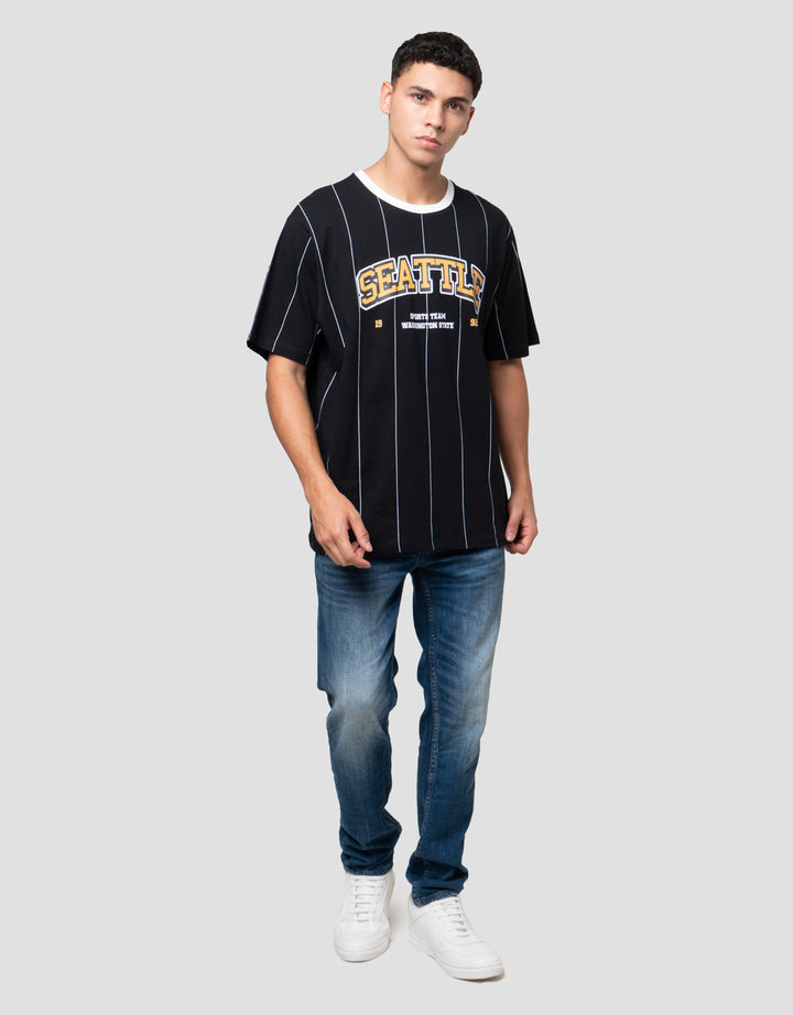 Aos Theme The Jocks Stripes Kaos Pria