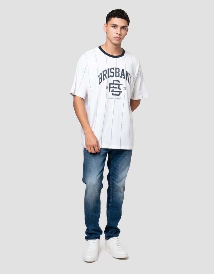 Aos Theme The Jocks Stripes Kaos Pria