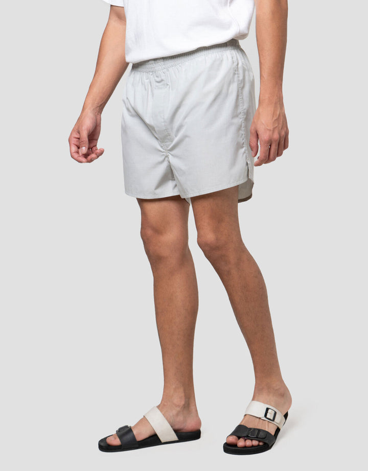 Suko Tenun Woven Solid Polos Celana Boxer Pria